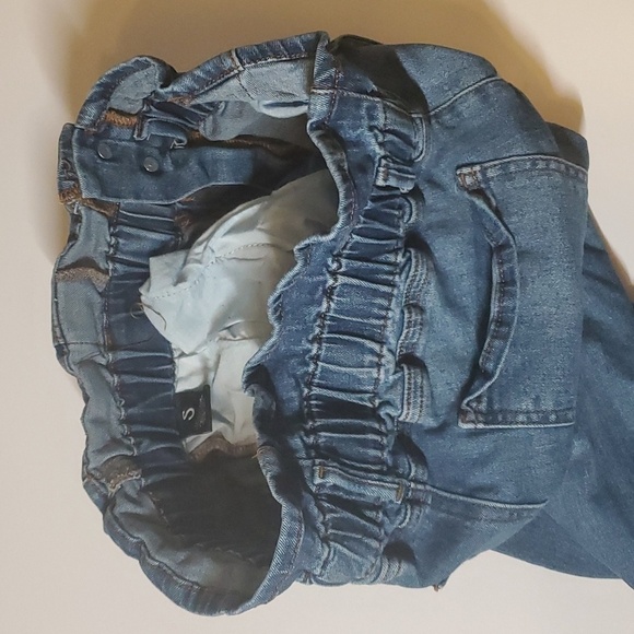 Almost Famous Denim size small S unique cuffed high rise skinny jeans - Picture 15 of 16